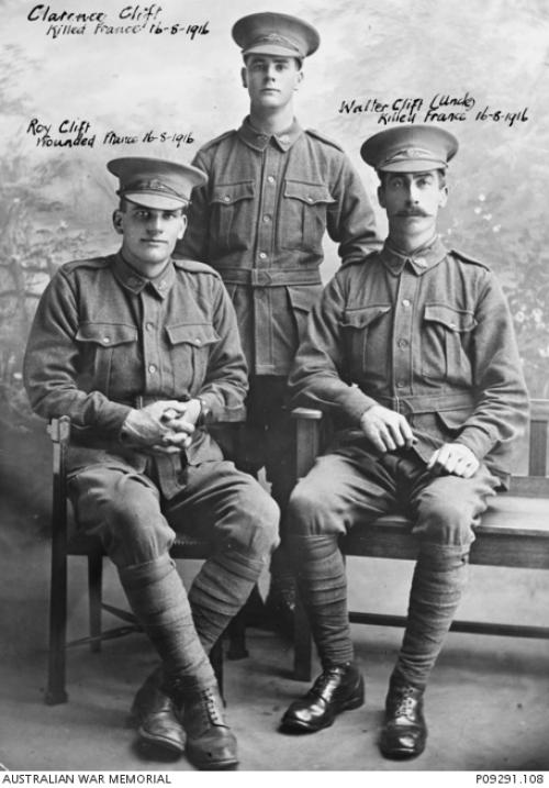 Portrait of Private Walter John Clift