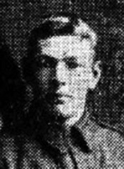 Portrait of Private David John Davies