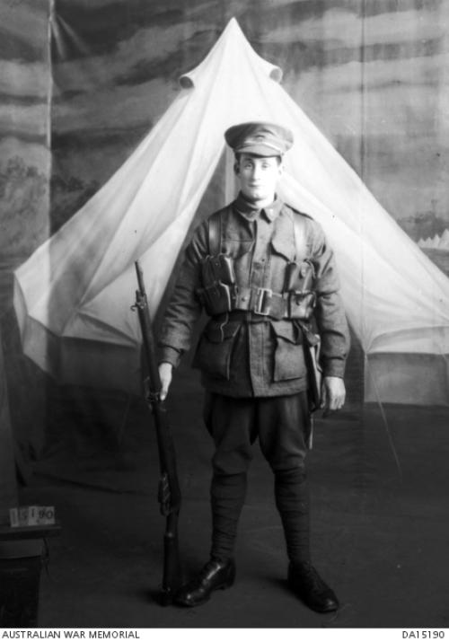 Portrait of Private Edgar William Abley