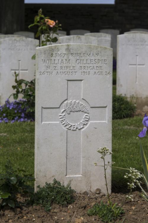 Portrait of Rifleman William Gillespie