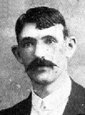 Portrait of Private R Roberts