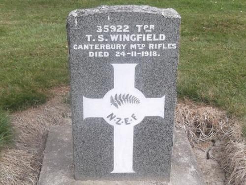 Portrait of Trooper Thomas Sanderson Wingfield