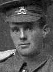 Portrait of Private J A Richards